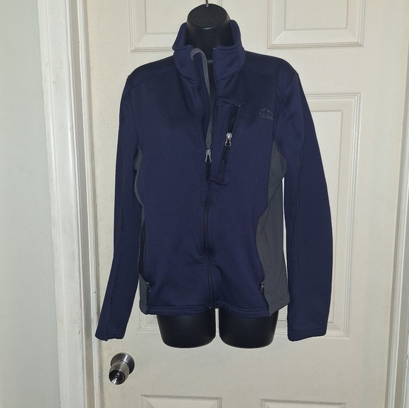 L.L.Bean zip sweatshirt size small - Picture 1 of 5